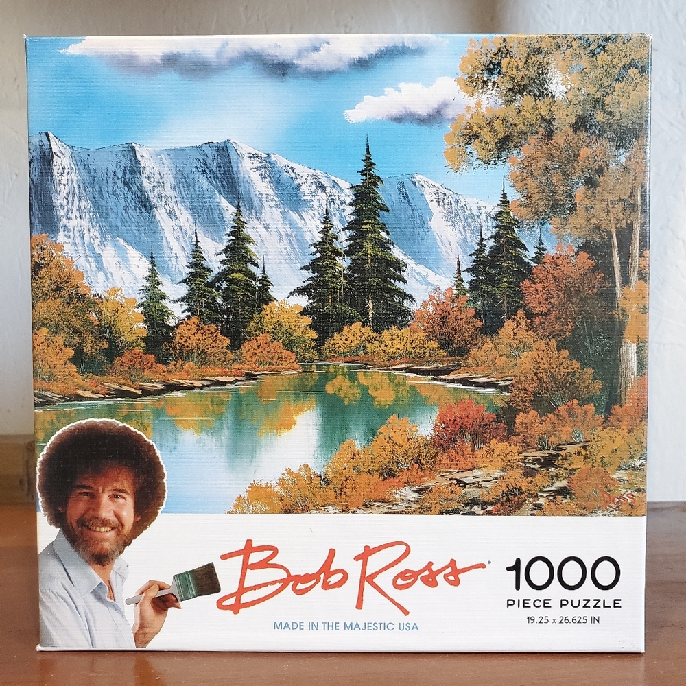 Bob Ross 1000-piece Jigsaw Puzzle | Autumn Woods